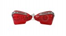 Fit For Royal Enfield Goan Classic 350 Tinted Red Color Hand Guard Kit - SPAREZO